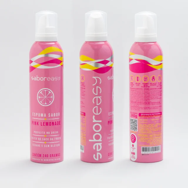 Espuma sabor Pink Lemonade