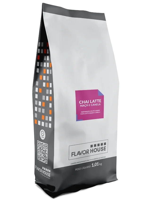 Chai Latte Maçã e Canela