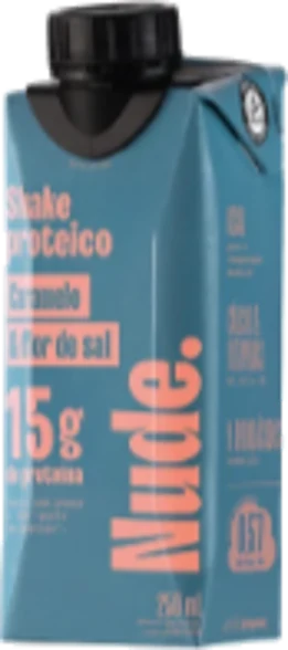 Shake proteico Caramelo e Sal